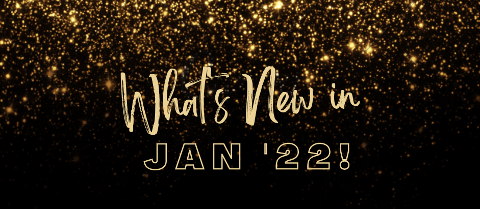 What's new in January 2022